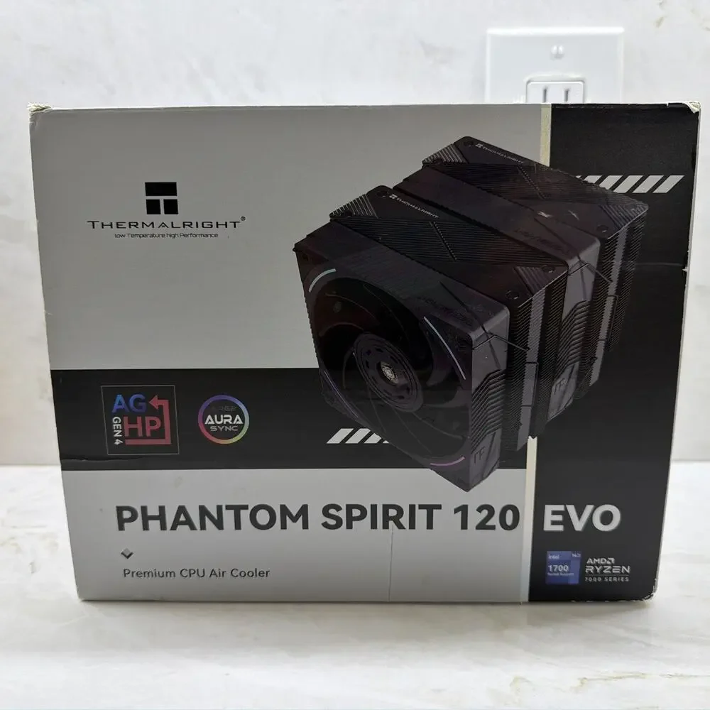 Thermalright Phantom Spirit 120 EVO CPU Air Cooler, 7 Heat Pipes CPU Cooler,Dual